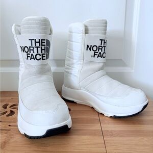 The North Face Ozone Park Leather Puffer Boots Size 7